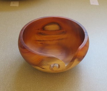 Yew bowl by Nick Caruana